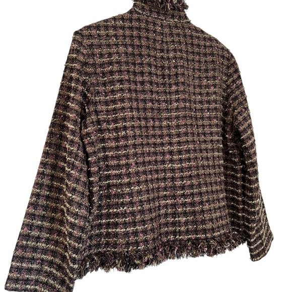 Chico's Multicolor Tweed Blazer - Picture 2 of 6
